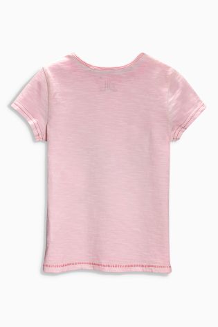 Pink Daddy Wave Dye T-Shirt (3mths-6yrs)